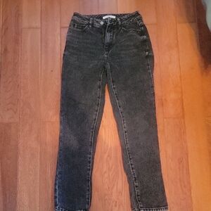 PacSun Dark Gray Women's Straight Leg Jeans